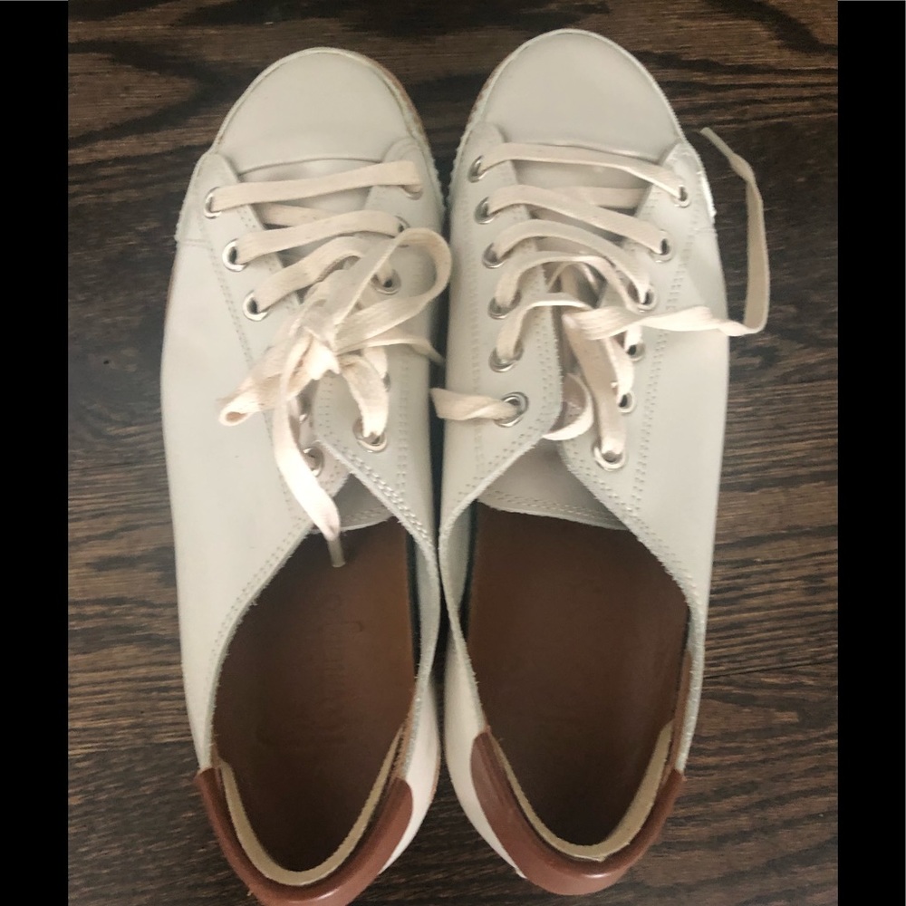 Flamingos sneakers, size 37, off white